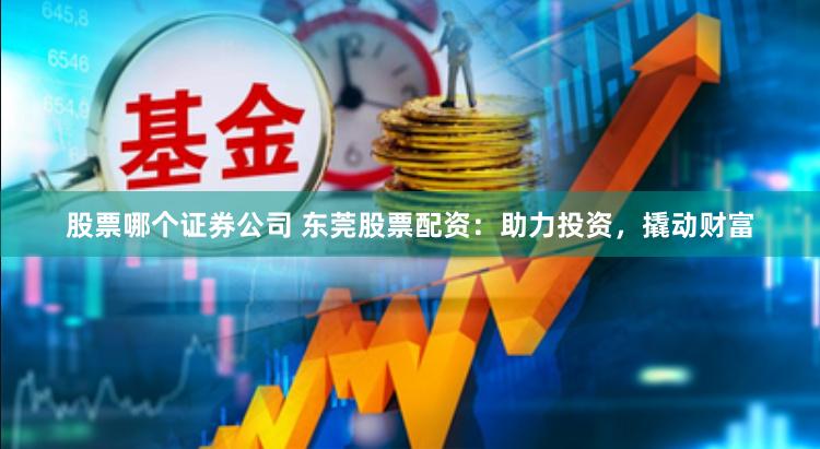 股票哪个证券公司 东莞股票配资：助力投资，撬动财富